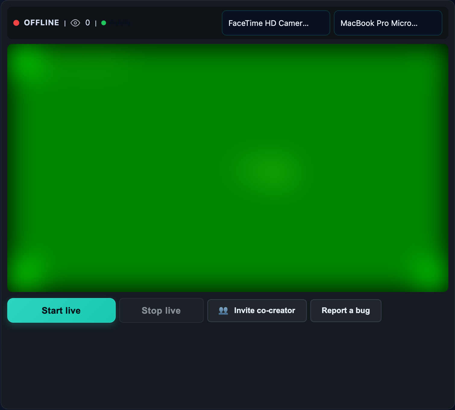 Local preview video panel with Enable preview button highlighted.